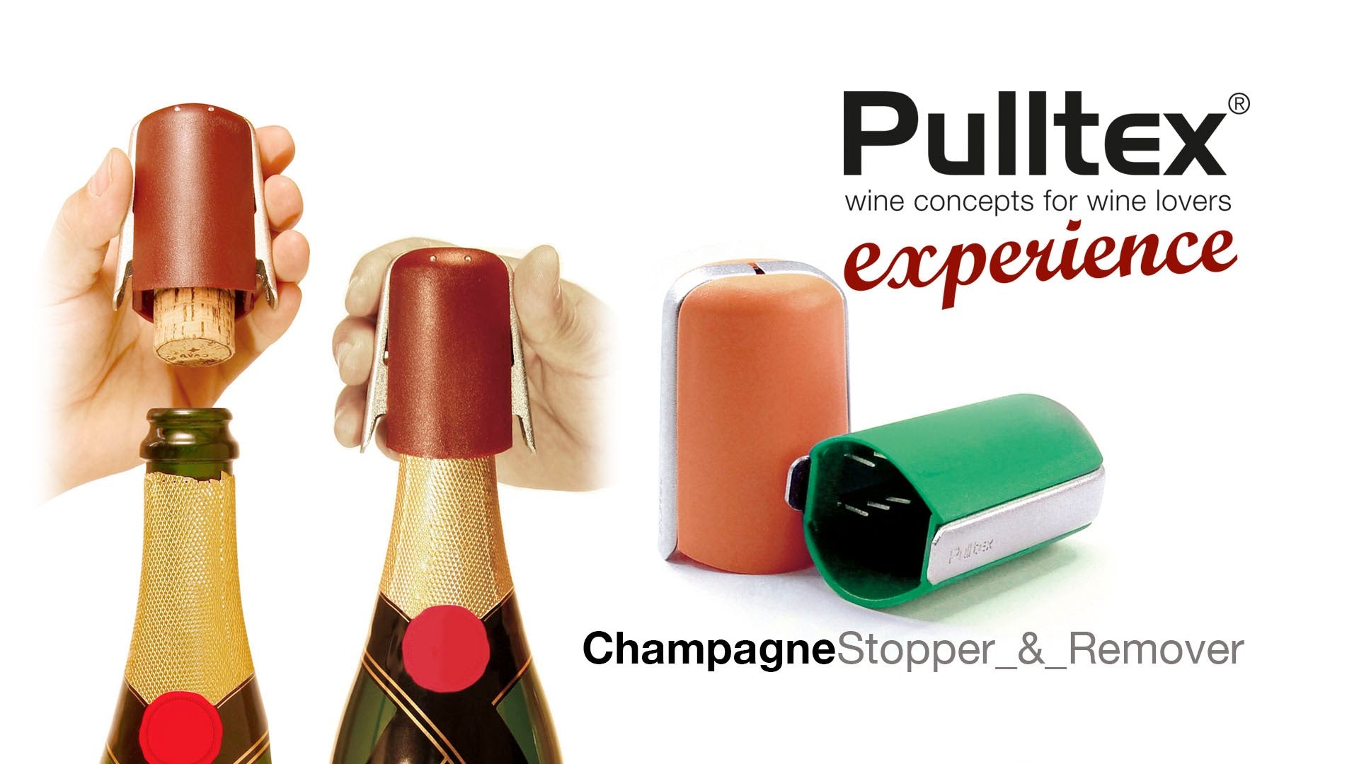 Bouchon - Pince à Champagne    - Pulltex - Bouchon à vin et champagne - 