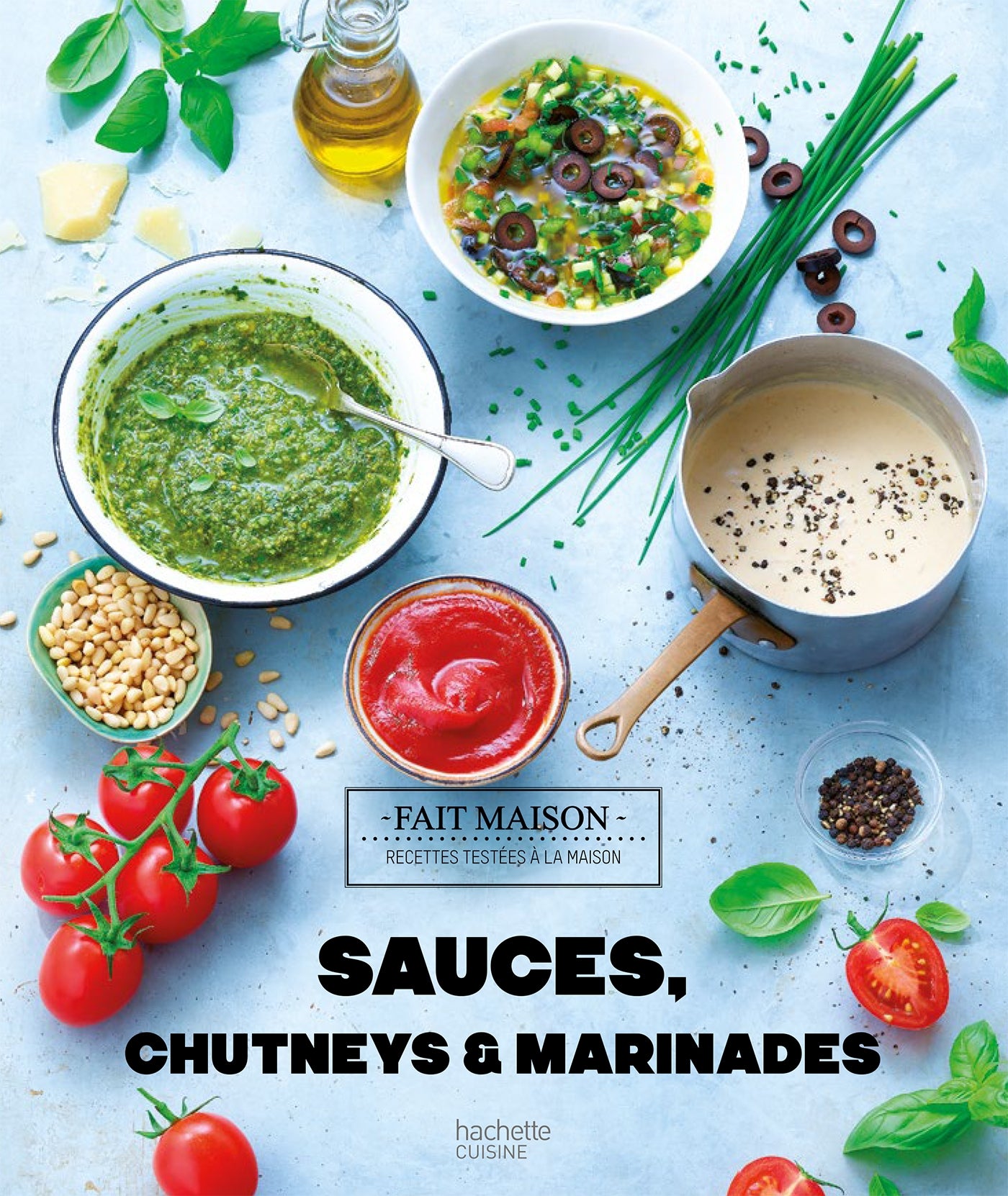 Sauces, chutneys et marinades    - Hachette Ed. - Livre de cuisine - 