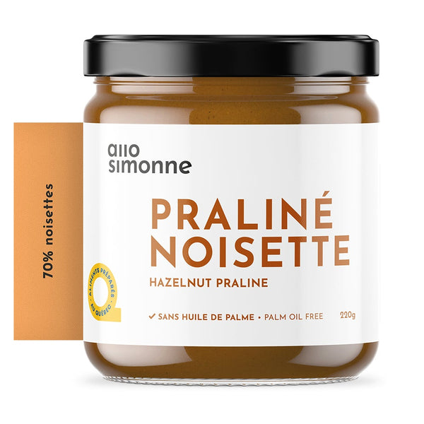 Tartinade Praliné Noisette - 220 g    - Allo Simonne - Tartinade - 