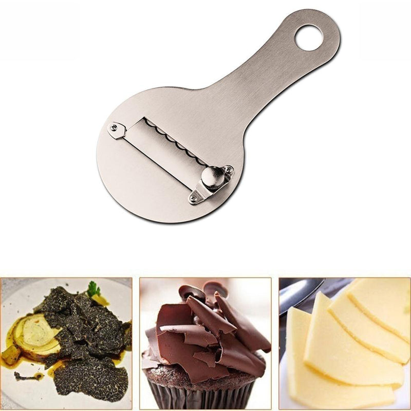Râpe à chocolat réglable en acier inoxydable    - La Guilde Culinaire - Râpe et zesteur - 