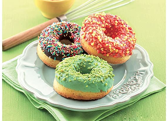 Moule en silicone 6 Donuts    - SilikoMart - Moule à gâteaux - 