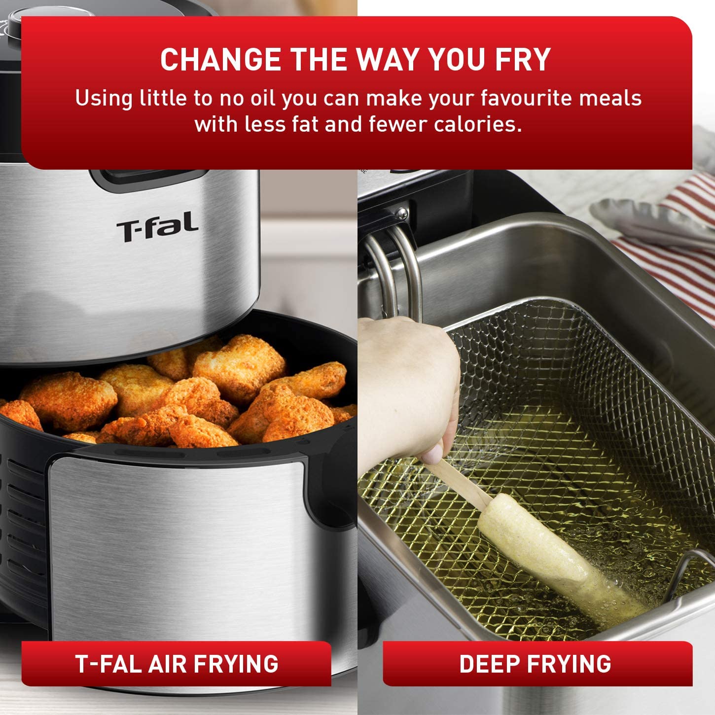 Friteuse à air Easy Fry XL (4.2L) T-fal    - T-fal - Air fryer - 