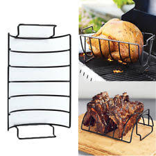 Rack réversible anti-adhésif Ribs et Poulet - OUTSET    - Outset - Support de cuisson pour BBQ -  - La Guilde Culinaire