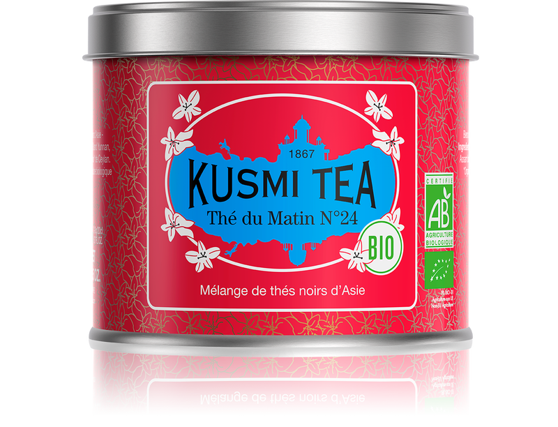 Thé du Matin N°24 - Boîte métal 100g    - Kusmi Tea - Thé et infusion - 