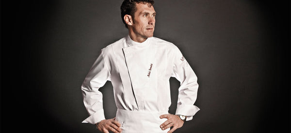 Torino * Blanc Longues S-42/44-T0 - Clement Design - Veste cuisine homme - TORINO BLANC ML T0 DIS